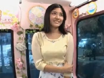 「気持ち…ぁあいくッ！」黒髪昭和顔のデカパイ素人さんにナンパぶっかけ巨乳のエロ動画