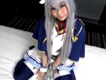 『きもてぃ！それ好き…ッ！』美形少女過ぎるレイヤーに生姦→大量中出し素人美少女ロリコスプレハメ撮りのエロ動画