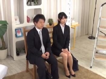 同僚となし崩し的に中出しセックスしちゃったOLさん素人お姉さんのエロ動画