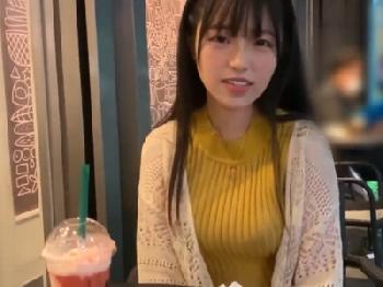 「普段は大学行ってます♡」ホンワカ系に見えながらファックになると豹変するきれいなオッパイ女子大生素人美少女のエロ動画