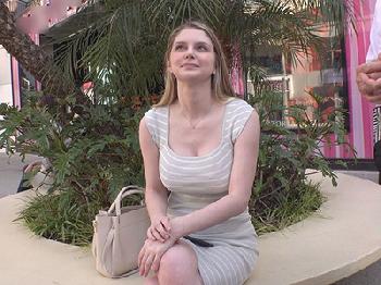 半年前ロスでナンパしたビックおっぱい金髪美形お姉さんに中出し！！巨乳素人のエロ動画