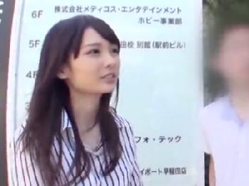 早稲田の無毛女子大生ナンパ→ホテル連れ込みガチ中出し!美少女ロリパイパンのエロ動画