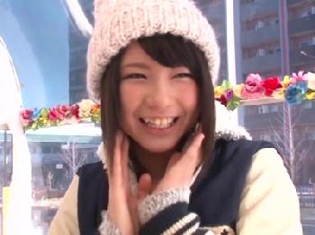 マジックミラー号に興味を示した素人娘が彼氏いるのに中出しされ背徳イキ!巨乳美少女ロリナンパのエロ動画