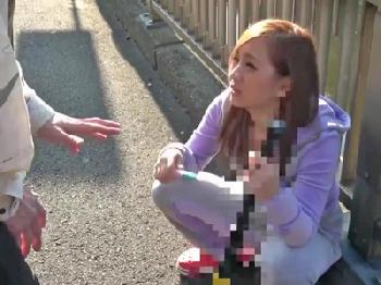 強面ギャルをナンパ→ナマ姦したら子猫のように豹変！素人顔射のエロ動画