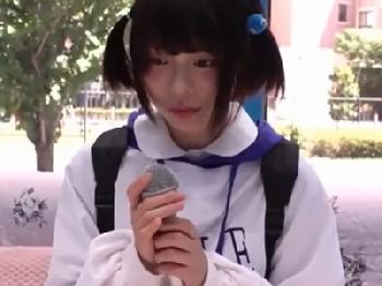 ミニ系専門学生をマジックミラー号に連れ込み顔面射精ファック素人美少女ロリ顔射ナンパのエロ動画