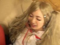 『嘘でしょ中に出してないよね？』金髪コスプレイヤーに容赦なく中出し素人美少女ハメ撮りのエロ動画