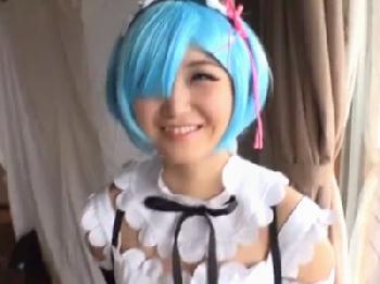 『ダメッ！ぃ…く』なりきりコスプレイヤーとホテルでハメ撮り素人美少女のエロ動画