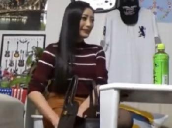 『やだ…恥ずかしいから…』菜々緒似の黒髪ロングマダムとしっぽり密通交尾素人人妻盗撮のエロ動画
