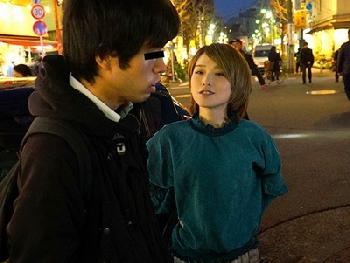 ガチ素人くんを路上で逆ナンパパ→そのまま性行為できちゃう神ギャル美少女痴女椎名そらのエロ動画