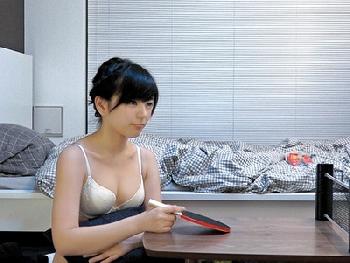 「男の人の部屋って感じ♡」隠し撮り系では稀に見るガチ美形少女とのプライベートガチファック素人美少女ロリハメ撮り盗撮のエロ動画