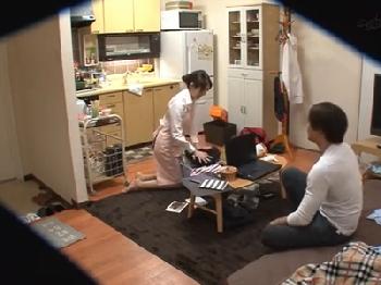 「ちょ、本当にヤメてください！」家事代行で来た奥さんを力づくて否応なしにレイプ！素人人妻盗撮のエロ動画
