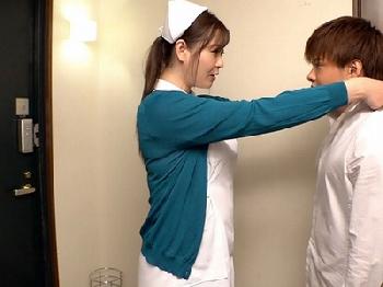 看護師をやっていて過保護な母ちゃんとのベタベタ近親SEX相姦！巨乳人妻コスプレ中出し近親相姦葵百合香のエロ動画