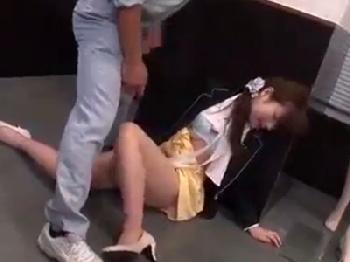 「やだッ…やめて」残虐男に陵辱され泣きながら身悶えるオフィスレディお姉さんOL顔射レイプ潮吹きのエロ動画