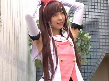 ガチで可愛い24歳素人レイヤーとオフパコ!始まったら中出しまで許容しちゃう淫乱美形少女美少女ロリコスプレハメ撮りのエロ動画