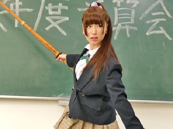 女子校生がセクハラハゲ教師のオナホと化して校内の至る所で種付けFUCK巨乳美少女中出し3P佐山愛陽木かれんのエロ動画