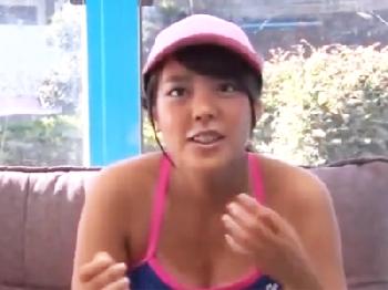 日焼け跡が妙にエロい素人美形お姉さん連れ込み騙して生姦しちゃう残虐AD美少女ぶっかけのエロ動画