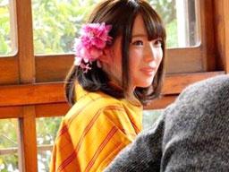 和装で働くテーマパークの店員をナンパして中出し素人美少女のエロ動画