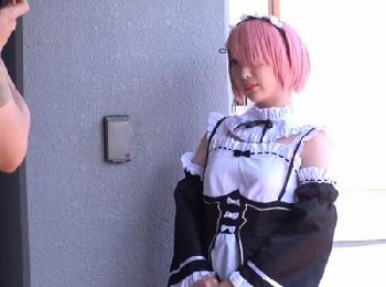 REゼ■・ラムコスのレイヤーをガチ調教！極太バイブで身悶えるキツマンにズブっと巨根をねじ込んでオフパコ素人美少女ロリコスプレ...