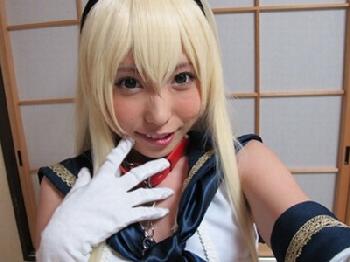 『それ逝っちゃう!イッちゃぅ!』ドアブノーマル&メンタラな島風ちゃんの素人とハメ撮り巨乳美少女ロリコスプレ顔射のエロ動画