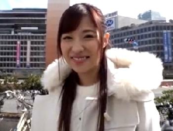 『本当ガチガチ…』栄川乃亜が新宿で逆ナンパ→凄いテクに耐えた猛者が生中出しのエロ動画