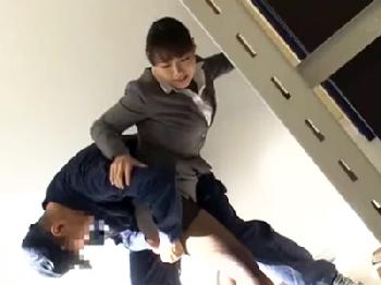 『何するんですか!やめて!』大きいオッパイオフィスレディを会社の倉庫でぶっかけ婦女暴行巨乳お姉さんOLのエロ動画