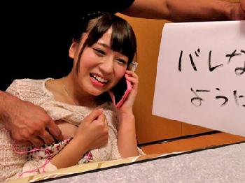 「え？ここで？」バレないようにドキドキどっきり性行為素人顔射乱交初川みなみのエロ動画