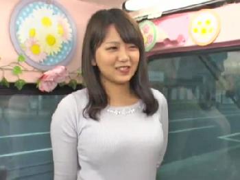 MM便に乗車してスタッフの強引トークに流される女子大生巨乳素人お姉さんナンパのエロ動画