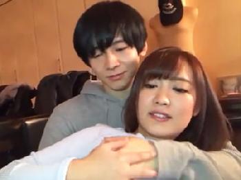 純粋な素人娘が何も疑わずにハメ撮りプレイ→無事流出美少女お姉さん顔射のエロ動画