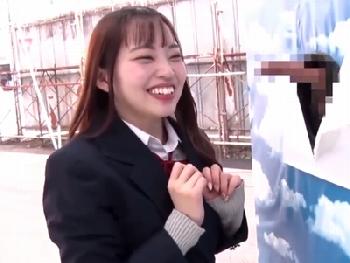 「え～これからなぁ…」彼氏イチモツを間違えた女子校生が他人棒にやられ放題！素人ナンパフェラのエロ動画