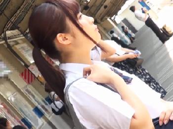 超カワ女子校生が痴漢集団によってマンコも顔も汚されてしまう‥美少女顔射レイプ乱交栄川乃亜のエロ動画