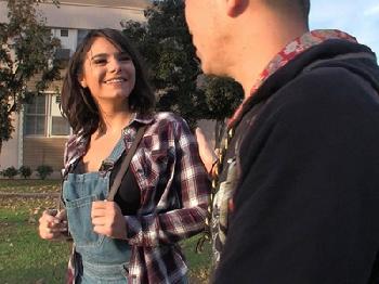 ガチでLAでナンパした20歳素人！Hが大好きなアメリカ女子がノリ良くJAVデビュー！巨乳ハメ撮りのエロ動画