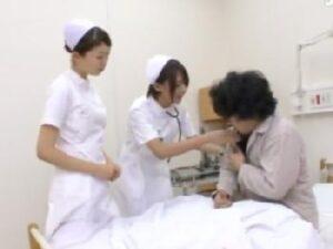 女性医者にもナースにも種付けし放題な男性患者殺到するすけべ病棟!巨乳中出し痴女看護婦の無料エロ動画