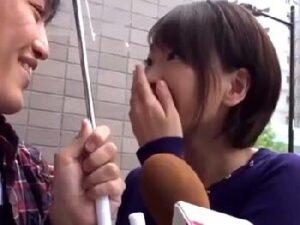 『えっ!?100万!?』賞金に見事釣られた素人彼女が他人棒に滅多打ちにされて…!美少女フェラロリナンパの無料エロ動画