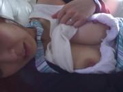 『いやぁぁ！やめてください！！』お上品な巨大オッパイ妻が自宅で凌辱されちゃう！巨乳素人人妻の無料エロ動画