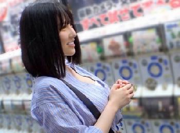 『ﾀﾞﾒﾀﾞﾒ…逝っちゃう…』清麗系デカパイの黒髪少女にたっぷり顔面射精！巨乳美少女素人顔射ハメ撮りロリナンパの無料エロ動画