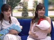 2人の子持ちのお母ちゃん友に高額報酬をチラつかせたら惑わされてセっクスに励みます！中出し素人フェラ人妻の無料エロ動画