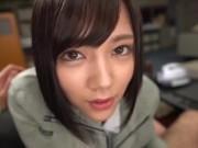 エロティック美形少女がずっと見つめながらチュパチュパ口内フアックしてくれます！巨乳お姉さん美少女素人フェラ顔射の無料エロ動画