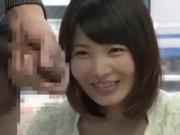 デカパイ若奥様が童貞男子のオナニーお手伝い→筆おろし!!！巨乳素人フェラ人妻手コキナンパの無料エロ動画