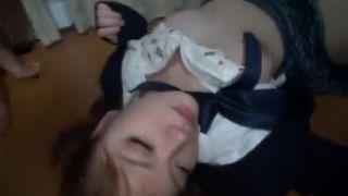 帰宅中の美形少女女子校生が極悪集団に尾行される→ついに捕獲されて容赦ない中出し性暴行！美少女ハメ撮りレイプ乱交の無料エロ動画