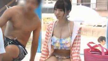 伝説のデカパイ素人が寝取られてしまう神作品!巨乳美少女中出しの無料エロ動画