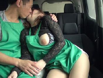車内カメラは全てみていた…寝取られた巨大乳房マダムのカーファックを隠し撮り巨乳素人人妻ハメ撮り盗撮のエロ動画