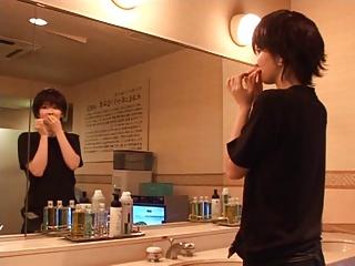 JAV女優たちが男装して男湯に入った結果→一般客にバレて･･･痴女コスプレハメ撮りフェラ3P乱交露出のエロ動画