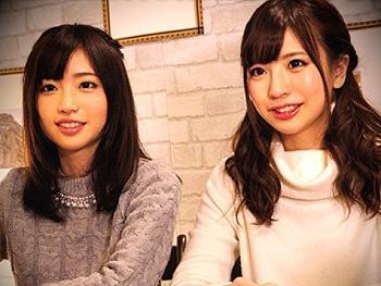 相席屋で知り合ったきれいなお姉さんたちを酔わせて口説いて食って隠し撮りW素人美少女痴漢のエロ動画