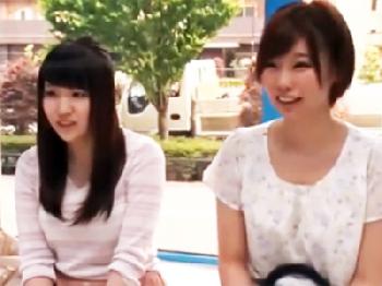 淫靡なマッサージで発情させた素人女子大生コンビの股を開かせ乱交パコ美少女のエロ動画