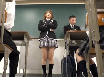 『はっはーおもしろーい』権力者な高慢美形少女女子校生が男どもにやりたい放題美少女痴女手コキ麻里梨夏のエロ動画