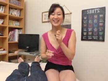 元アダルトビデオ女優だったデリヘル嬢がM性癖の客を焦らし抜き巨乳熟女のエロ動画