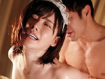 「いっ逝っちゃいます♡」感情が芽生えた交尾アンドロイドと中出しアツアツパコ巨乳痴女コスプレ深田えいみのエロ動画