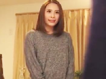 『ダメっ声でバレちゃう‥！』友人の家に泊まりに行ったら夫に欲情されて陵辱されちゃう細身きれいなお姉さんレイプのエロ動画