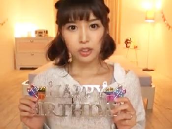 可愛い彼女が全力でご奉仕してくれるお誕生日会後のお祝い交尾美少女ロリのエロ動画