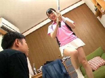 『お兄ちゃん見てみて♡』関西弁のミニ系カワ妹とベタベタ近親交尾！女子校生美少女ロリコスプレ近親相姦のエロ動画